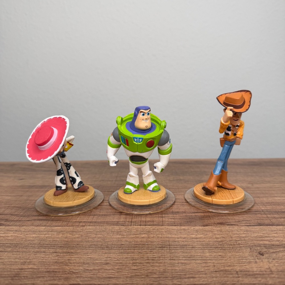 Disney Infinity Toy Story Pixar Figures Lot‎ (3pc) Collectible Video Games